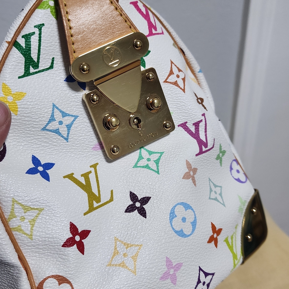 Louis Vuitton Multicolor Speedy 30 – White (Murakami Collection) - Picture 6 of 16